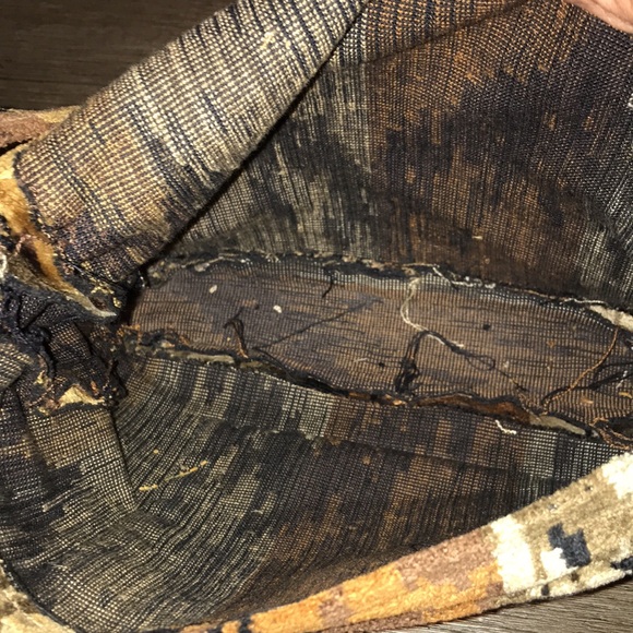 Vintage groovy retro hobo handmade purse 70’s vibe - Picture 7 of 14